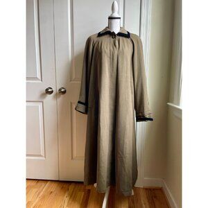 Fleet Street Vintage Tan Coat Dress - Size 8